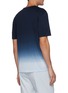 Back View - Click To Enlarge - THEORY - 'Essential' dip-dye T-shirt