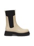 Main View - Click To Enlarge - 3.1 PHILLIP LIM - 'Kate' Elastic Panel Lug Sole Leather Chelsea Boots