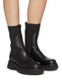 Figure View - Click To Enlarge - 3.1 PHILLIP LIM - 'Kate' Elastic Panel Lug Sole Leather Chelsea Boots