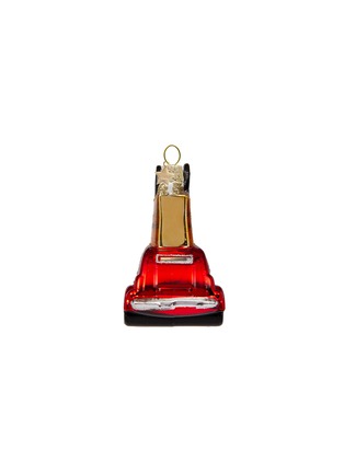 Detail View - Click To Enlarge - VONDELS - Red Car With Shopping Bags Glittering Glass Ornament