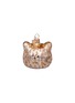 VONDELS - Glittering Panther Head Glass Ornament
