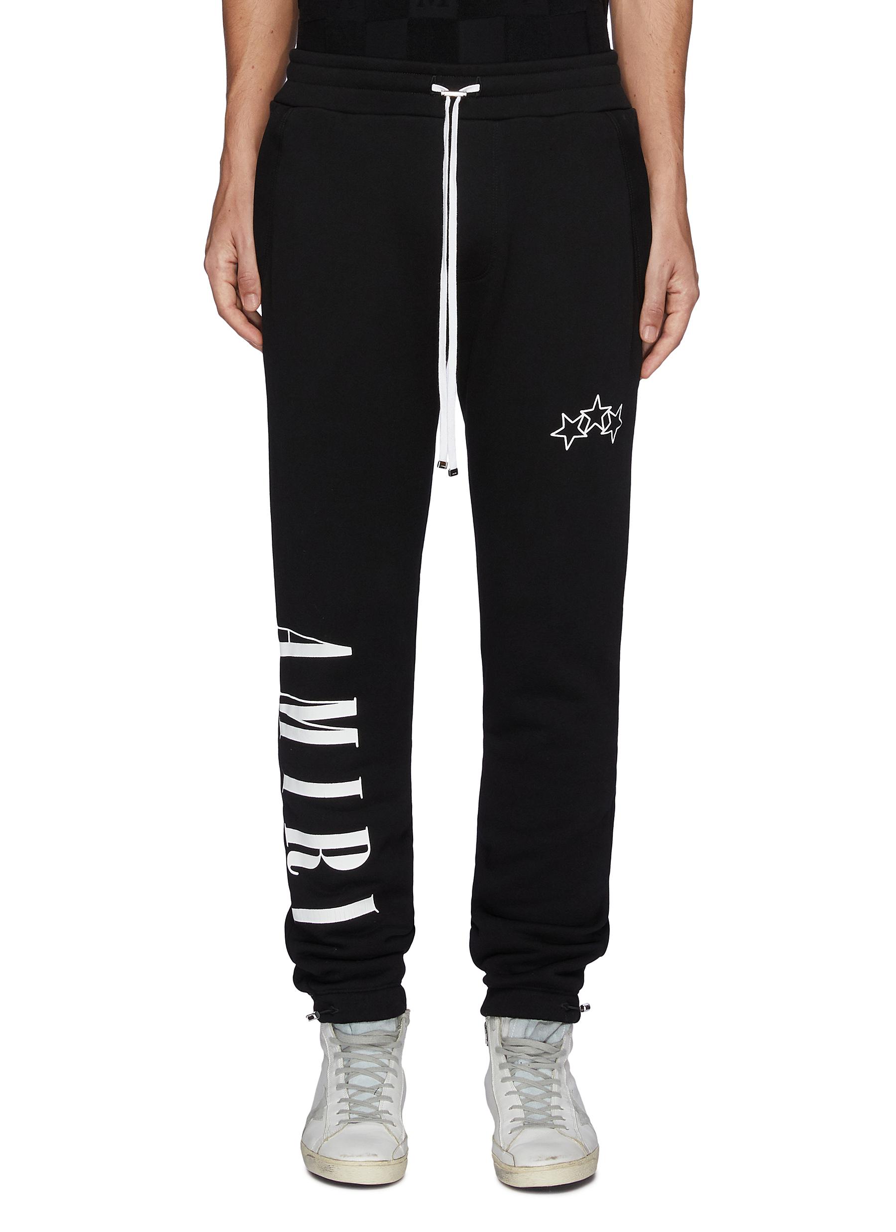 amiri black sweatpants