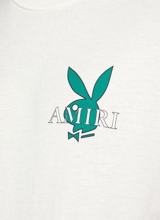  - AMIRI - Playboy Bunny Logo Print T-shirt