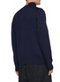 Back View - Click To Enlarge - SACAI - Wool knit suiting zip cardigan