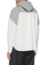 Back View - Click To Enlarge - SACAI - Hooded cotton shirt