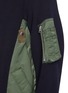  - SACAI - Elasticated insert zipped pouch pocket sweatshirt
