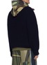 Back View - Click To Enlarge - SACAI - x KAWS Oversized Collar Wool Blouson