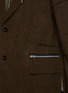  - SACAI - Panelled Herringbone Hooded Coat