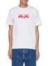 Main View - Click To Enlarge - SACAI - x KAWS Flock Logo T-Shirt