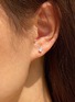 GENTLE DIAMONDS - Simone' lab grown diamond 9k white gold stud earring