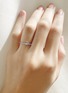 Detail View - Click To Enlarge - GENTLE DIAMONDS - Ilaria' lab grown diamond 9k white gold ring