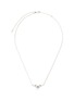 Main View - Click To Enlarge - GENTLE DIAMONDS - Petal' lab grown diamond 9k white gold necklace