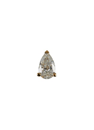 Main View - Click To Enlarge - GENTLE DIAMONDS - Simone' lab grown diamond 9k gold stud earring