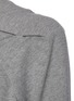  - 3.1 PHILLIP LIM - Gather Detail Square Neck Cotton Crop Sweater