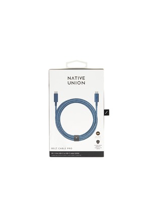 Main View - Click To Enlarge - NATIVE UNION - USB-C to USB-C Belt Cable Pro – Indigo