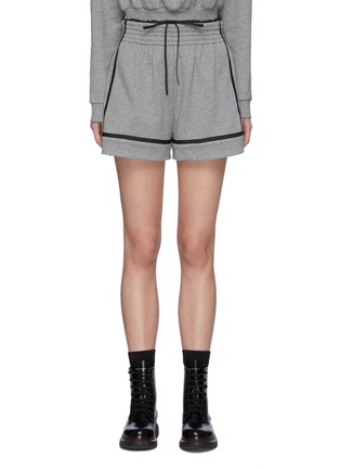 Main View - Click To Enlarge - 3.1 PHILLIP LIM - Contrast Seams Cotton Shorts