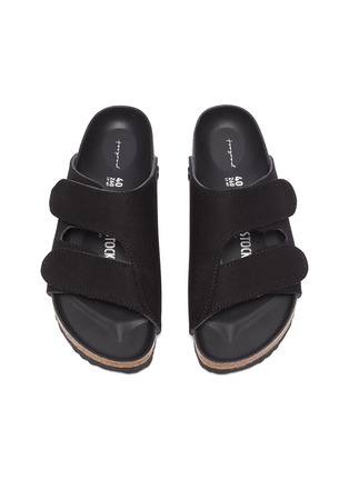 Detail View - Click To Enlarge - BIRKENSTOCK - x Faye Toogood ''Forager' Double Strap Canvas Slides