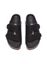 Detail View - Click To Enlarge - BIRKENSTOCK - x Faye Toogood ''Forager' Double Strap Canvas Slides
