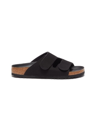 Main View - Click To Enlarge - BIRKENSTOCK - x Faye Toogood ''Forager' Double Strap Canvas Slides