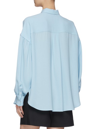 Back View - Click To Enlarge - 3.1 PHILLIP LIM - Bow neck tie satin crepe blouse