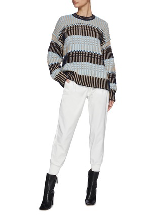Figure View - Click To Enlarge - 3.1 PHILLIP LIM - Bold Stripe Knit Sweater