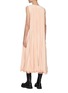 Back View - Click To Enlarge - 3.1 PHILLIP LIM - Sleeveless V-neck Pleated Maxi Dress