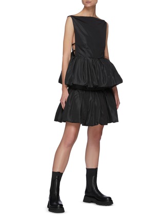Figure View - Click To Enlarge - 3.1 PHILLIP LIM - Sleeveless Back Strap Detail Bubble Hem Top