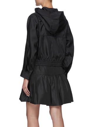 Back View - Click To Enlarge - 3.1 PHILLIP LIM - Double Zip Front Taffeta Jacket