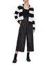Figure View - Click To Enlarge - 3.1 PHILLIP LIM - Bold Stripe Knit Jacket
