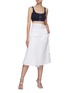 Figure View - Click To Enlarge - TIBI - The Leisuresuit Wrap Skirt