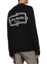 Back View - Click To Enlarge - BALMAIN - Back Logo Jacquard Wool Cardigan