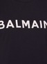  - BALMAIN - Logo print cotton T-shirt
