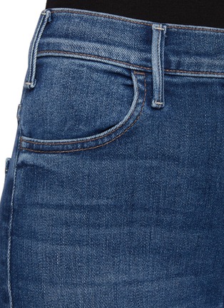  - MOTHER - 'The Hustler' ankle fray crop jeans