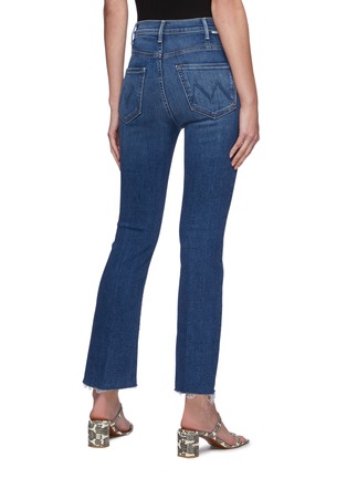Back View - Click To Enlarge - MOTHER - 'The Hustler' ankle fray crop jeans
