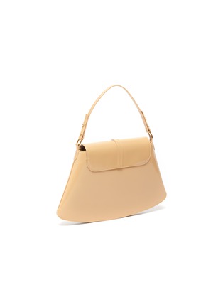 Detail View - Click To Enlarge - BY FAR - Portia' Flat Trapezium Brushed Leather Shoulder Bag
