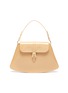 BY FAR - Portia' Flat Trapezium Brushed Leather Shoulder Bag