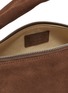 Detail View - Click To Enlarge - BY FAR - Slouchy Hobo' Top Handle Suede Shoulder Bag
