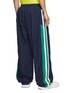 Back View - Click To Enlarge - BALENCIAGA - Side Stripe Wide Legged Track Pants