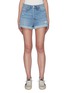 Main View - Click To Enlarge - RAG & BONE - 'Maya' distressed denim shorts