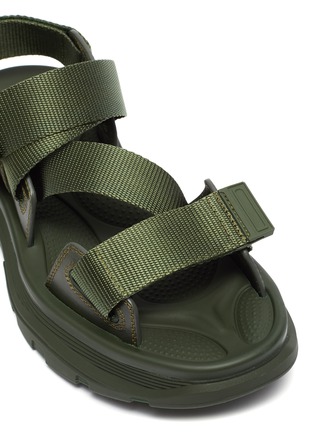 Detail View - Click To Enlarge - ALEXANDER MCQUEEN - Platform Tread Sole Sandals