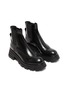 Detail View - Click To Enlarge - ALEXANDER MCQUEEN - 'Wander' spazzolato leather chelsea boots