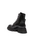  - ALEXANDER MCQUEEN - 'Wander' spazzolato leather combat boots