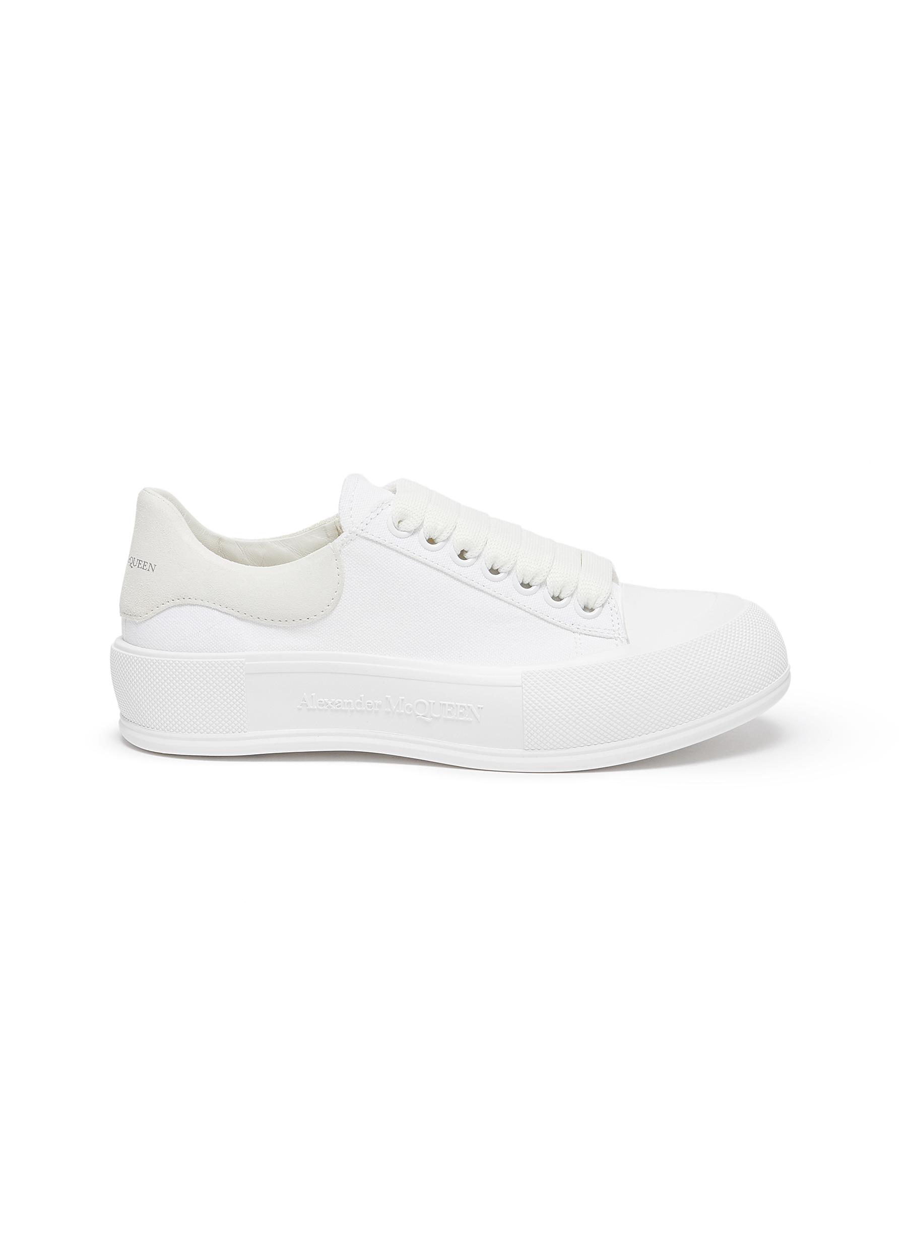'Deck Plimsoll' lace-up sneakers