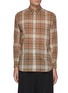 Main View - Click To Enlarge - AURALEE - Wool Recycled Polyester Cloth Shirts