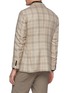 Back View - Click To Enlarge - BRIONI - Unlined Patch Pocket Wool Blend Twill Single Breasted Blazer