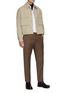 Figure View - Click To Enlarge - BRIONI - Flat Front Flannel Pants