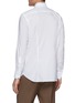 Back View - Click To Enlarge - BRIONI - Spread Collar Ventiquattro Cotton Twill Long Sleeve Shirt