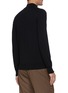 Back View - Click To Enlarge - BRIONI - Mock Neck Sustainable Wool Sweater
