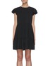 Main View - Click To Enlarge - ALICE & OLIVIA - 'Demi' flutter sleeve babydoll dress