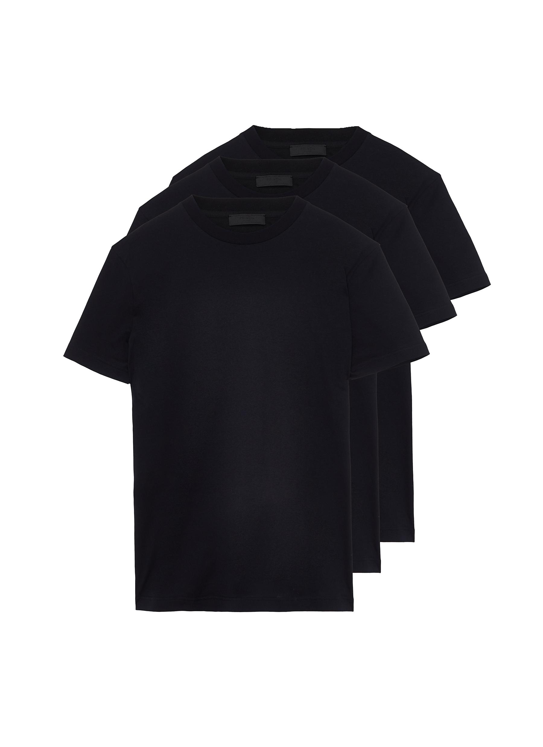PRADA | Cotton Jersey T-shirt 3-Pack Set | Men | Lane Crawford